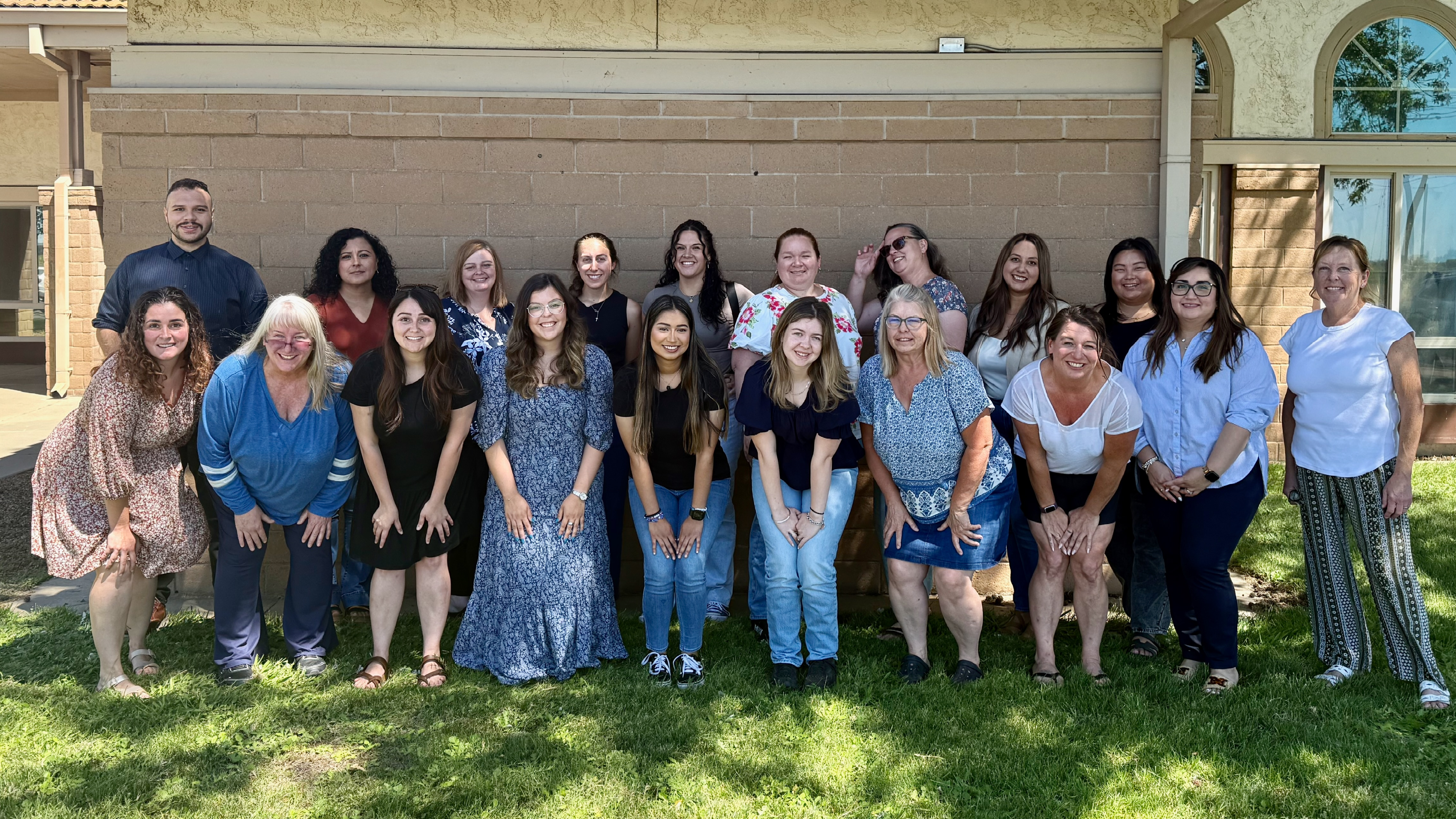 Group of new teachers 